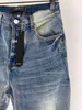 2023 Neuankömmling Herren-Designer-Jeans mit zerrissenen Röhrenlöchern in Distressed-Optik ~ US-GRÖSSE 28-38 ~ hochwertige, schlanke Motorrad-Moto-Biker-Jeans aus lässigem Denim, Hip-Hop-Jeans