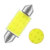 Bollen witte cob tartende koepelverlichting leeslamp 31 mm 39 mm 42 mm C5W C10W auto -leddeur back -up lamp staart dc 12vled