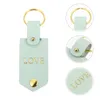 Keychains 1pc Keyholder Mother's Day Key Ring Bag Hanging Decoration With Metal Po Clip Miri22