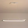 Lampes suspendues haute qualité/luminosité lumières LED modernes pour salle à manger chambre El suspendu maison Docer blanc/gris LampPendant