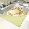 Tapis salon Table basse canapé grand tapis coussin chambre Center 1 pièce/ensemble fleur papillon antidérapant mode