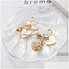 Key ringen letters metaal hart ketens schattige faux parel liefde harten hanglucht airpods tas hangende sleutelhanger vrouwen meisje cadeau drop levering j dhydo