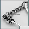 Key Rings Jewelry Snuff Wonderland Crown Inspired Mini Tea Spoon Chains Keychain Personlighet Creative 470C3 Drop Delivery 2021 P17XT DHKVG
