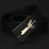 Cinturones Cuchillo para hombre de alta calidad Casual Cintos Masculinos Moda Ceinture Homme Cinturón de cuero Diseñador joven Correas de cintura doradas