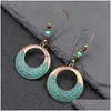 Dangle Chandelier Fashion Jewelry Womens Circar Hollow Out Vintage Earrings Beads Drop Delivery Dhbfk