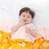 毛布の赤ちゃんの春と夏のサンゴのベルベットの子供エアコンエンド