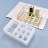 Nyhetsartiklar Multifunktion Lipstick Storage Box Harts Silikonform för DIY Crystal Epoxy UV Jewelry Tools Making