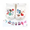 Acess￳rios para pe￧as de sapatos MOQ 100pcs enfermeira m￩dica Croc Charms Ribbon Soft PVC Charm Decora￧￵es Jibz personalizado para tapas de entupimento Drop dell Dh3vn