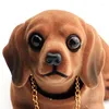 Interiördekorationer Djsona Head Dog Car Dashboard Doll Auto Shaking Toy Ornament Nick Möbler Decoration Gift