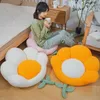 Oreiller mignon fleur forme paresseux homme coussin de sol chaise siège arrière Tatami peluche poupée flottant fenêtre tapis décor à la maison