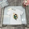 enfant t-shirt bébé vêtements bébé vêtements enfants designer t-shirt fille garçon t-shirts à manches courtes avec des étiquettes de bande dessinée lettres chemise d'été de luxe