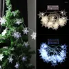 Weihnachtsdekorationen, Batterie-Lichterkette, 2,1 m, Innenbaum mit 20 LED-Feen für Geburtstagsfeier und Hochzeit