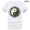 T-shirts pour hommes YIN YANG LOTUS SHIRT TOP SYMBOLE CHINOIS MÉDITATION ZEN BIEN-ÊTRE SPIRITUEL