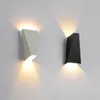 Vägglampor 6W 12W LED Aluminium Lamp Rail Project Square Dekorativa armaturer Bedside Room Bedroom Home Decor