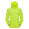 Jachtjassen 2023 Outdoor Jacket Quick-dry unisex winddicht wandel lichtgewicht waterdichte nylon sport zonnebeschermende topkap