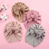 Baby Ribbon Headwraps Acessórios menina infantil fofa e macio arco -cabeça de cabeça recém -nascida na cabeça de nylon elástico Props 1436