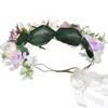 Headpieces Fashion Girls and Ladys Flowers Hair Accessary Wedding Bride Headbonad Bridesmaid pannband