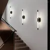 Duvar lambaları Modern LED İç Mekan Sconce Oturma Odası Yatak Odası Koridor Koridoru İskandinav Aydınlatma Işık Fikstürü