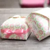 Embrulho de presente 2023 Ins estilo Candy Box Wedding Favor and Bags Sweet Boxes for Event Party Supplies 50pcs