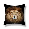 Travesseiro 45 45 cm de capa Lion King Office Home Linen Animal Pattern