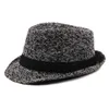 Szerokie brzegi kapelusze xDanqinx 2023 Fedorowie jesień i zimowe dla mężczyzn moda wszechstronna jazzowa męska hat brytyjski trend vintage taty's Panama