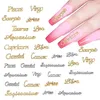 suprimentos de decoração de unhas