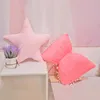 Pillow Stars Moon Shape Girls' Pink Cute Sleep Office Bedside Decor Home