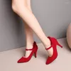 Dress Shoes Pxelena Sexy Super High Heel Ladies Pointed Toe Faux Fury Designer Fashion Pumps Women Office Shoe 2023 Plus Maat