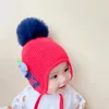 Baskenmütze für Kinder, stereoskopischer Dinosaurier, bestickt, Strickmütze, Pilotenmütze, peruanisch, winddicht, Sherpa, Peru-Mütze, Kinder-Gehörschutz, Streetwear, Baby