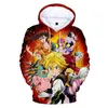 Men's Hoodies Meliodas 3D Boys/girls/kids Fashion Print Nanatsu No Taizai Coolest The Seven Deadly Sins Hip Hop Tops