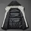 Men's Vests Thick Sleeveless Jacket Mens Hooded Plus Size Man Warm Autumn Winter 6XL 7XL 8XL 9XL Black Yellow Waistcoat Male ClothesMen's