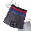 Mutande Stile Intimo da UOMO Rou Mian Knicker Uomo Vita media Semplice Tinta unita Boxer di grandi dimensioni Moda Traspirante