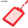 High Quality 621 Set Lanyard Card Women Men Student Bus Badge Holder Credit s Bank ID School Supplies