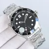 42mm Mens 자동 기계식 시계 스테인리스 스틸 케이스 및 스트랩 럭셔리 비즈니스 시계 Life Waterproof Orologi Di Lusso