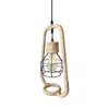 Pendantlampor 1PC Creative Vintage Industrial Hanging Taklampan Hem Bar Chandelier Restaurang Night Light (utan glödlampa)