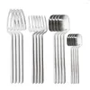 Dijksets sets 16 stks zwarte matte bestek set 304 roestvrijstalen mes mes vork lepel diner keuken flatware servies