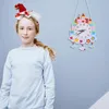 벽시계 클럭 DIY 소재 짠 키트 비 어린이 만들기 크래프트 공예 장식 펜던트 Creativecartoon Fabric Party Ornament 화려한 교수형