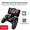 Contrôleurs de jeu Ipega Gamepad PG-9076 Bluetooth 2.4G Contrôleur de console sans fil Déclencheur mobile Poignée de jeu Joystick pour Android TV PC P3