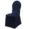 Housses de chaise de Style moderne, en Lycra et spandex de haute qualité, extensibles, décoration pour banquet, mariage, anniversaire, fête, #40