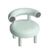 Luci notturne Lampada a forma di sedia creativa Lampade da comodino ricaricabili Supporto per telefono Dimmerabile Bianco caldo per la camera dei bambini