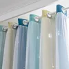Vorhang mit Farbverlauf, hohler Stern, voller Verdunkelung, weiche Oberfläche, zarte, atmungsaktive Fensterjalousien für Schlafzimmer, Heimdekoration