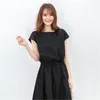 Party Dresses Cotton And Linen Dress Women 2023 Summer Casual Comfortable Lace-up Multicolor Plus Size Loose Slim Midi Female LR1474