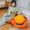 Oreiller mignon fleur forme paresseux homme coussin de sol chaise siège arrière Tatami peluche poupée flottant fenêtre tapis décor à la maison