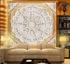 Curtain For The Living Room Bedroom 3D Blinds Finished Products Custom European Relief Pattern Blackout