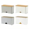 Storage Boxes Portable Masks Dispenser Mask Box Large Capacity Tissue Seal House Dust-proof Organizer With Lid