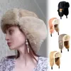 Berretti Sport all'aria aperta Morbido antivento Cappello Lei Feng Scaldaorecchie Cappuccio volante in peluche