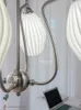 Lampes Suspendues Post-Moderne Italienne Mi-Ancienne Lampe Dans Le Salon Moderne Creative Salle À Manger Chambre Jade Porcelaine Lustre Esthétique