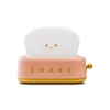 Veilleuses Mignon Toast Lampe LED Lumière Machine À Pain Lampes USB Rechargeable Table De Chevet Décoration Pour Chambre Enfant Enfants Cadeau