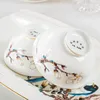 食器セットJingdezhen Bone China60食器プレート塗装金料理