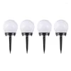 1/4/8pcs LED Solar Powered Garden Light Lampadina impermeabile Outdoor Camping Prato Lights Night Landscape Lamp Light.